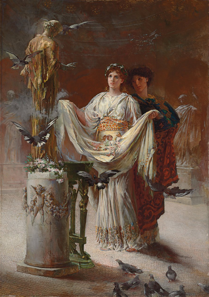 Panenky od Edwin Howland Blashfield