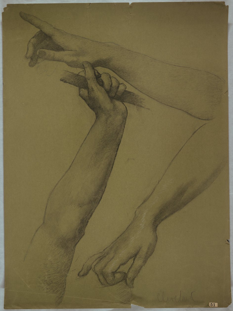 Tři studie zbraní od Edwin Howland Blashfield