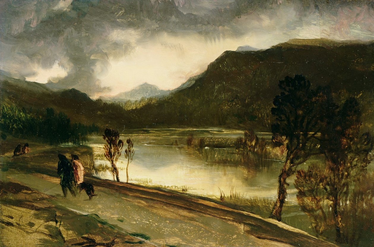 Highland Loch od Edwin Landseer