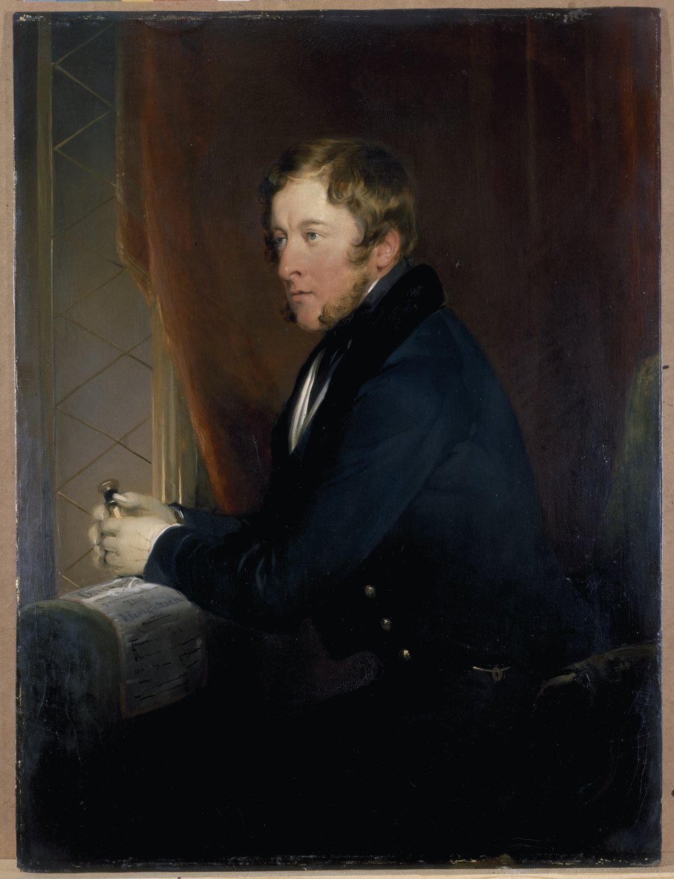 Portrét Williama Spencera Cavendishe, 6. vévody z Devonshire od Edwin Landseer