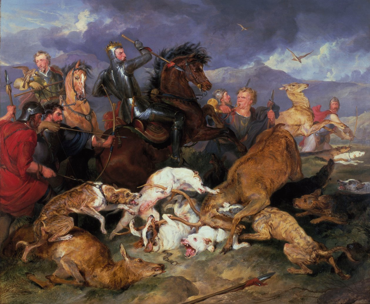 Lov Chevy Chase od Edwin Landseer