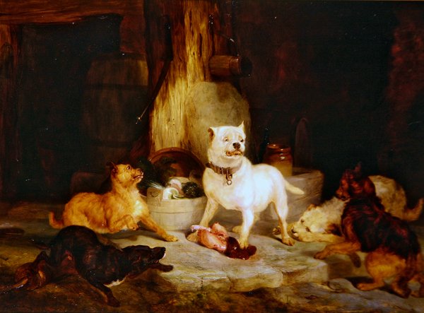 Král hradu (olej na desce) od Edwin Landseer