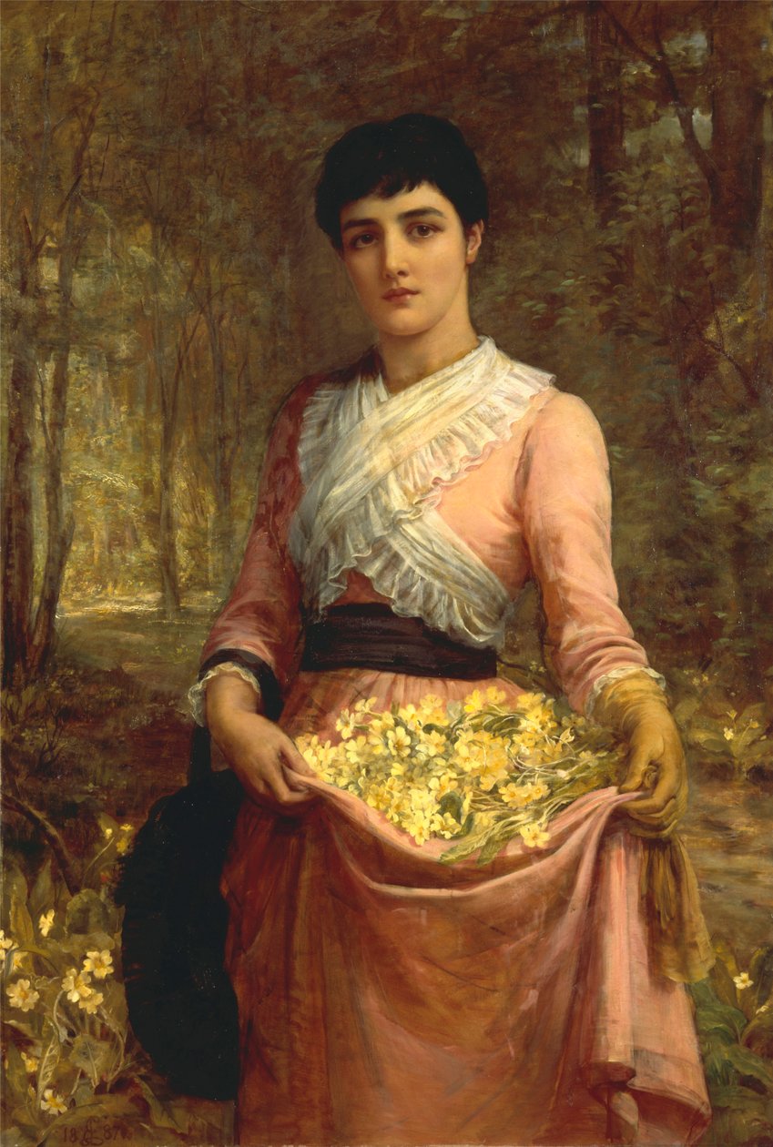 Dcery našeho impéria. Anglie: Primrose od Edwin Long