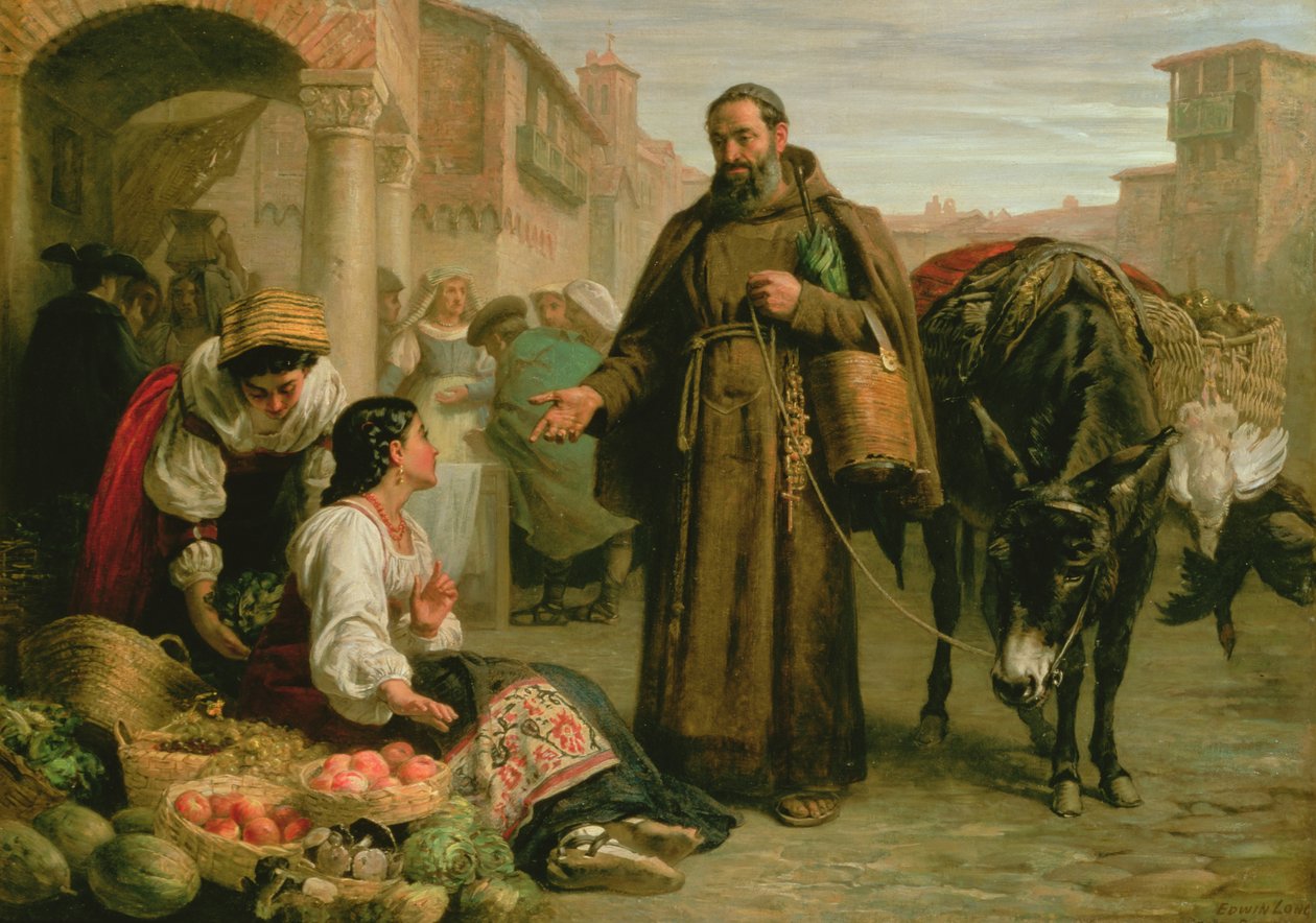 Španělské město od Edwin Longsden Long