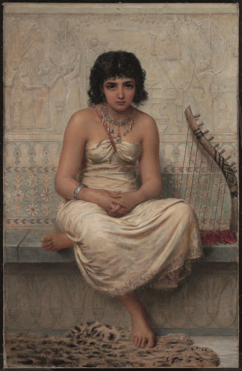 Asyrský zajatec od Edwin Longsden Long