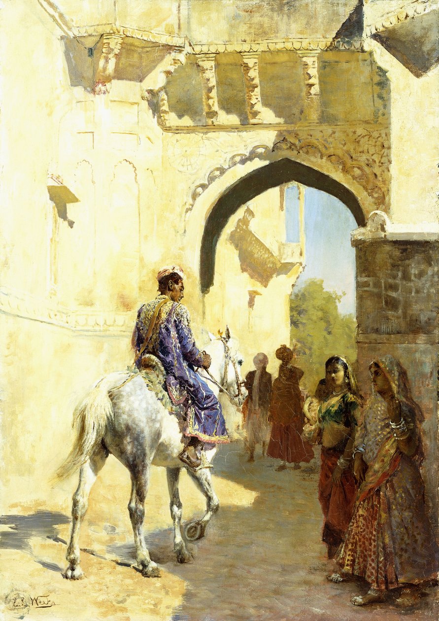 Arabská scéna, 1884-89 od Edwin Lord Weeks