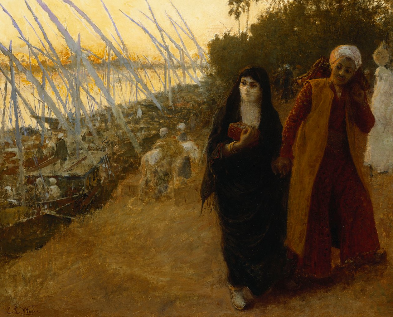 u Nilu, od Edwin Lord Weeks