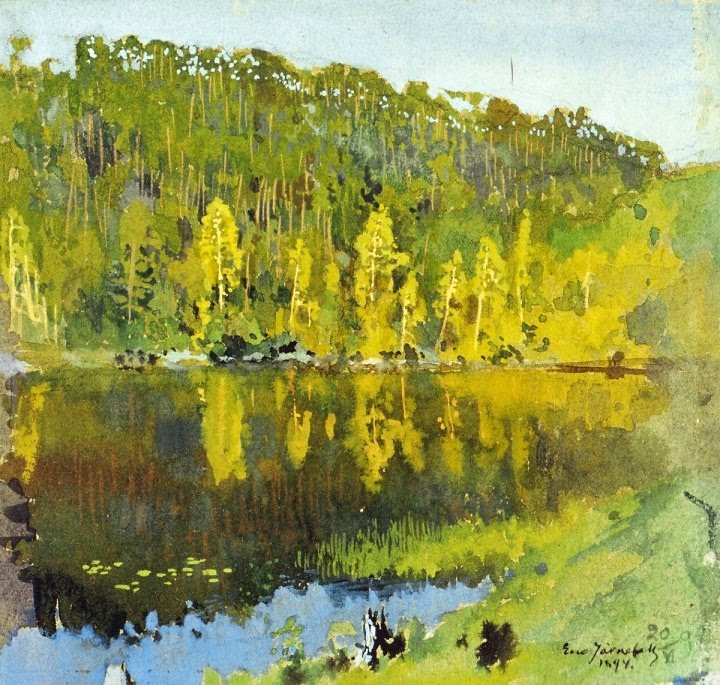Metsalampi od Eero Järnefelt
