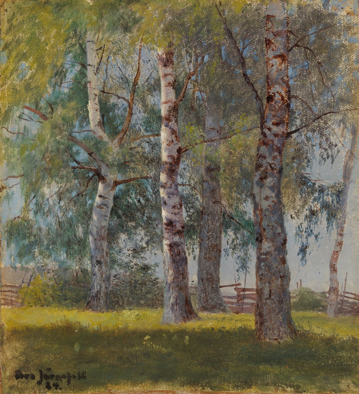 Břízy od Eero Järnefelt