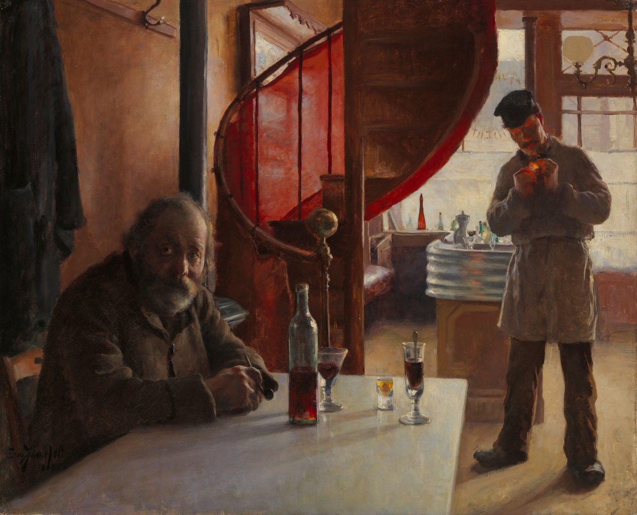 Francouzský vinárenský bar od Eero Järnefelt