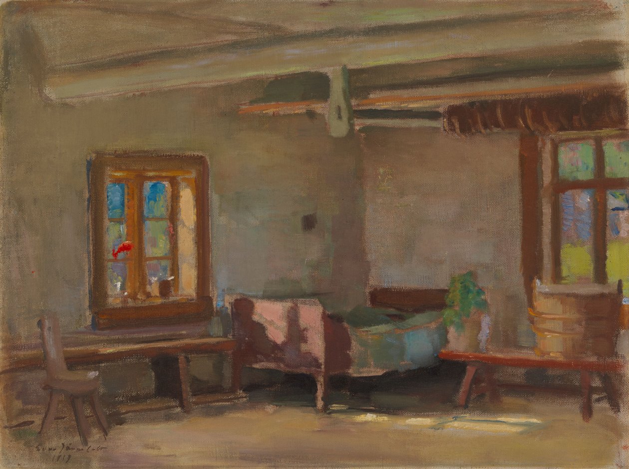 Interiér od Eero Järnefelt