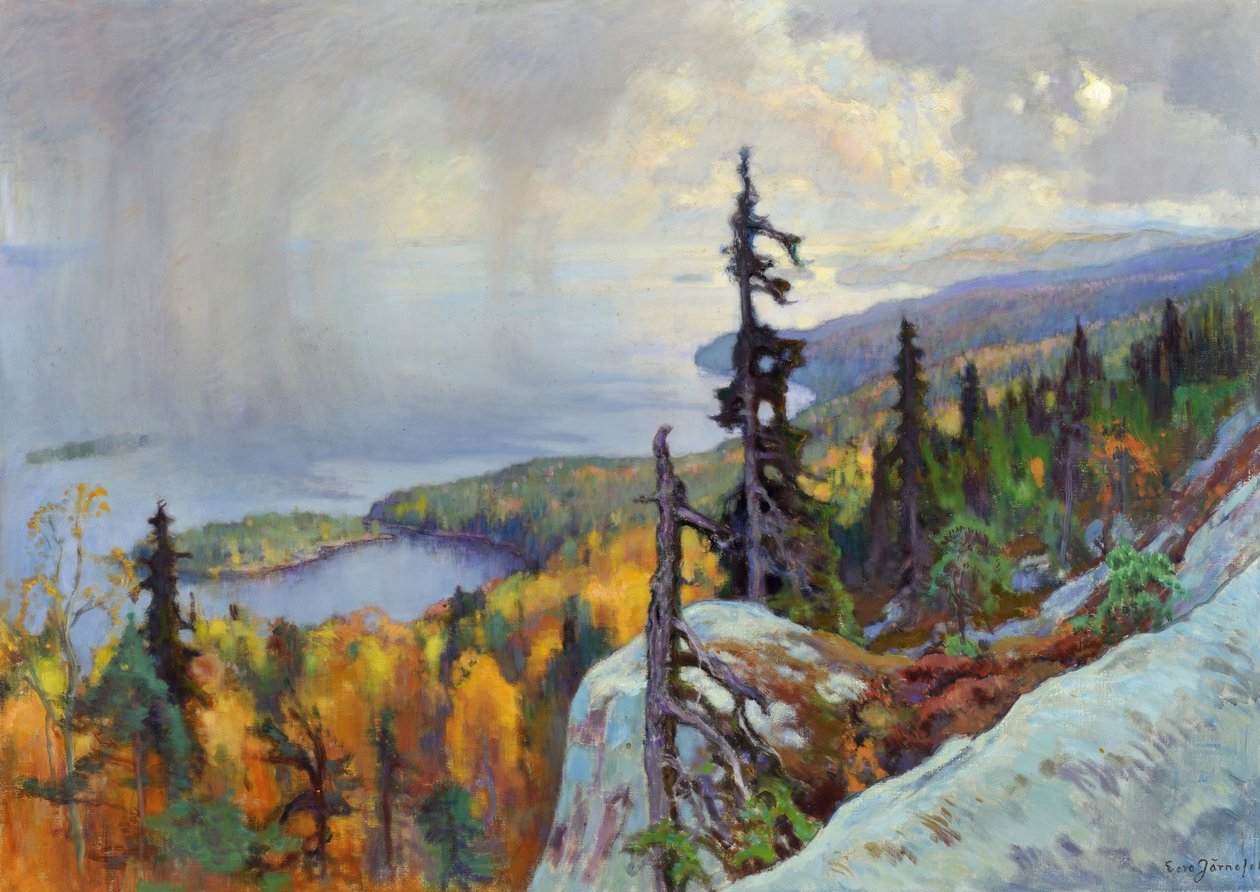 Krajina Krajina z Koli, 1930 od Eero Järnefelt
