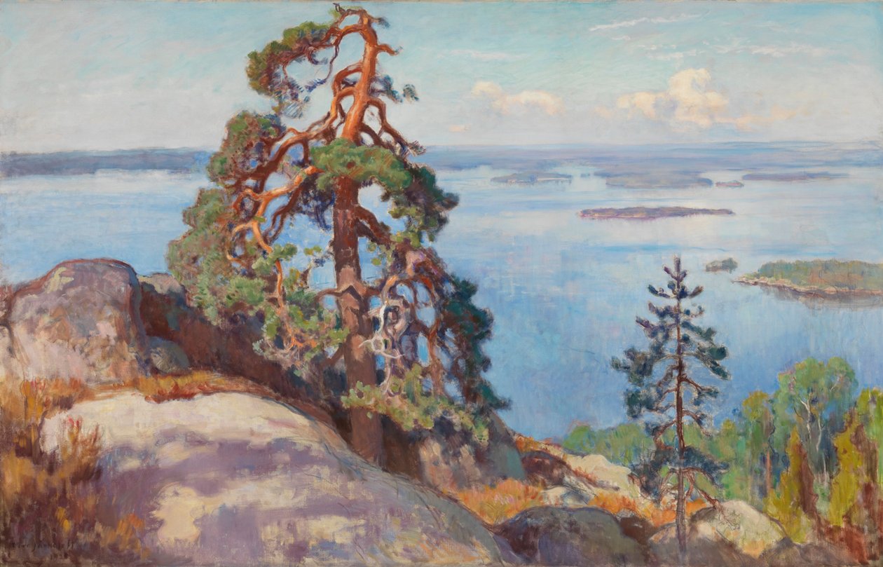 Krajina z Koli od Eero Järnefelt