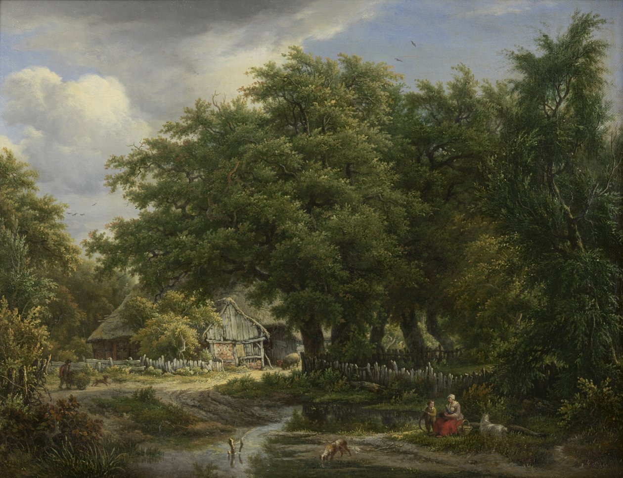 Statek mezi stromy (Emmen) od Egbert van Drielst  
