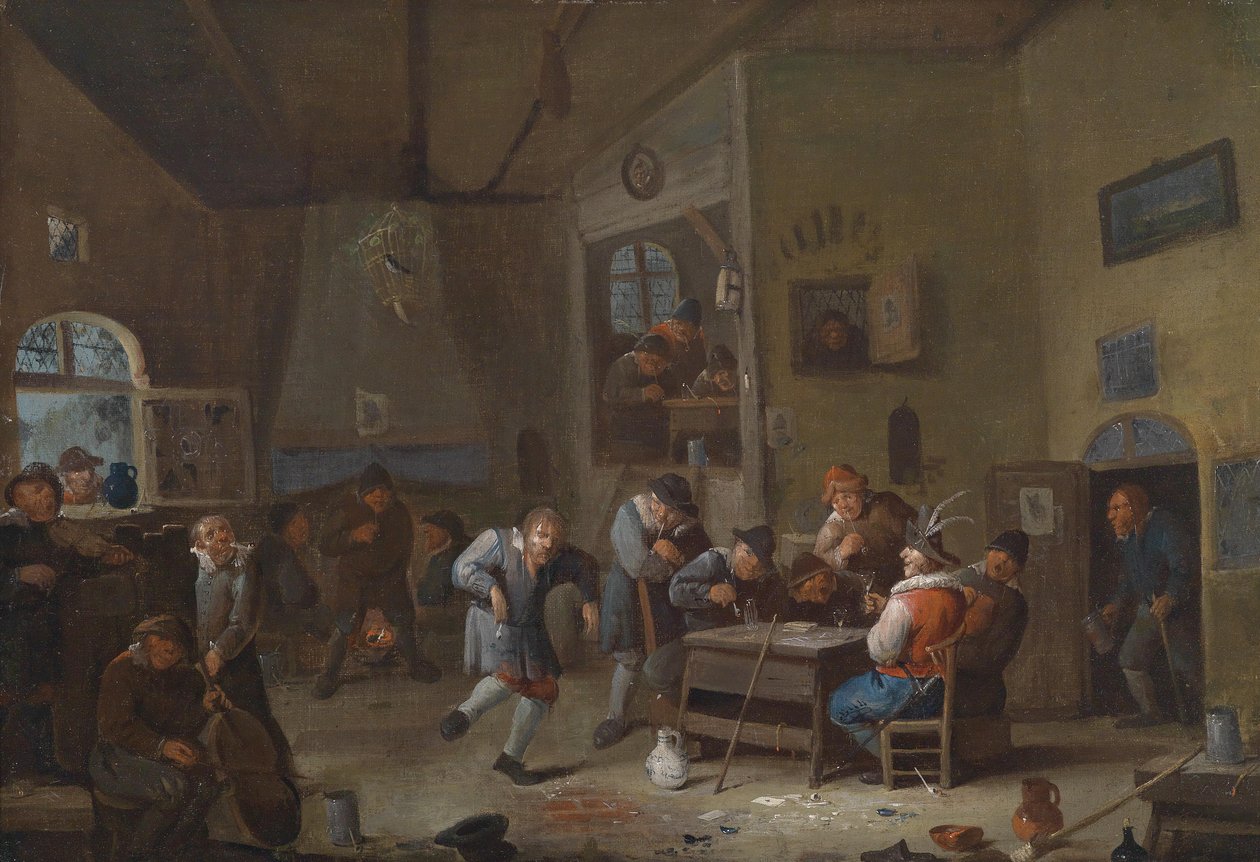 Hostinský od Egbert van the Elder Heemskerk