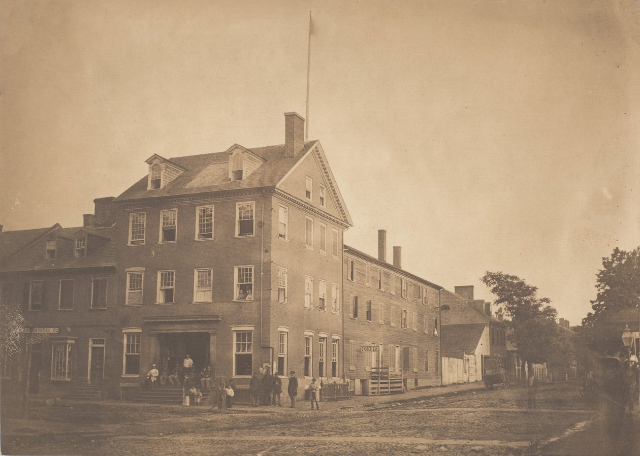 Marshall House, Alexandrie, Virginie, 1861. od Egbert Guy Fowx
