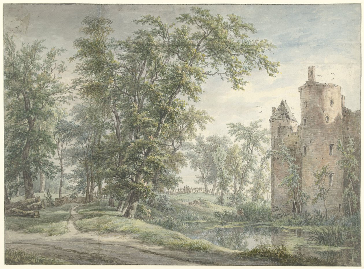 Zřícenina domu De Haer od Egbert van Drielst