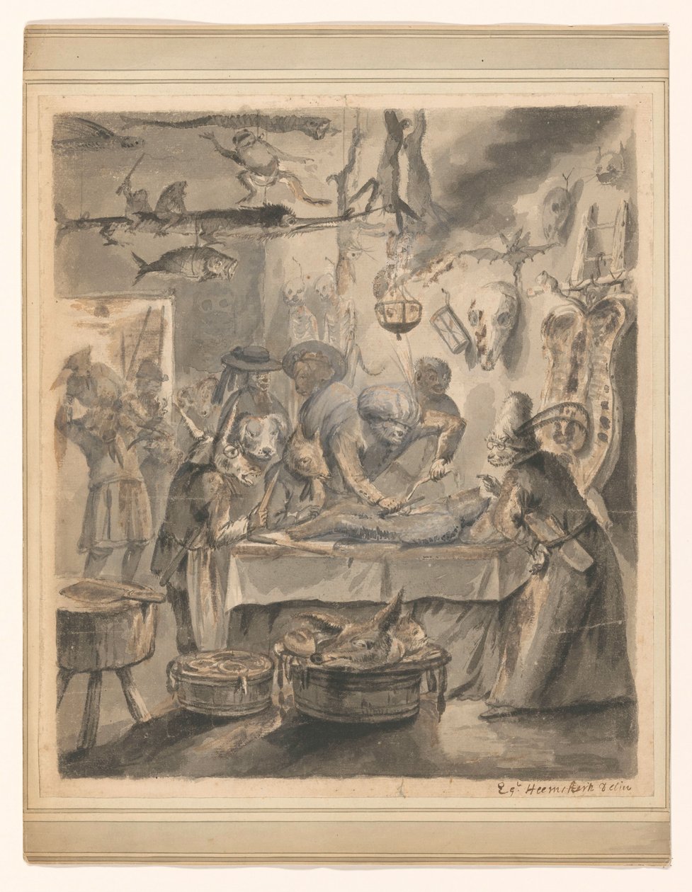 Dieren satira od Egbert van Heemskerck (II)