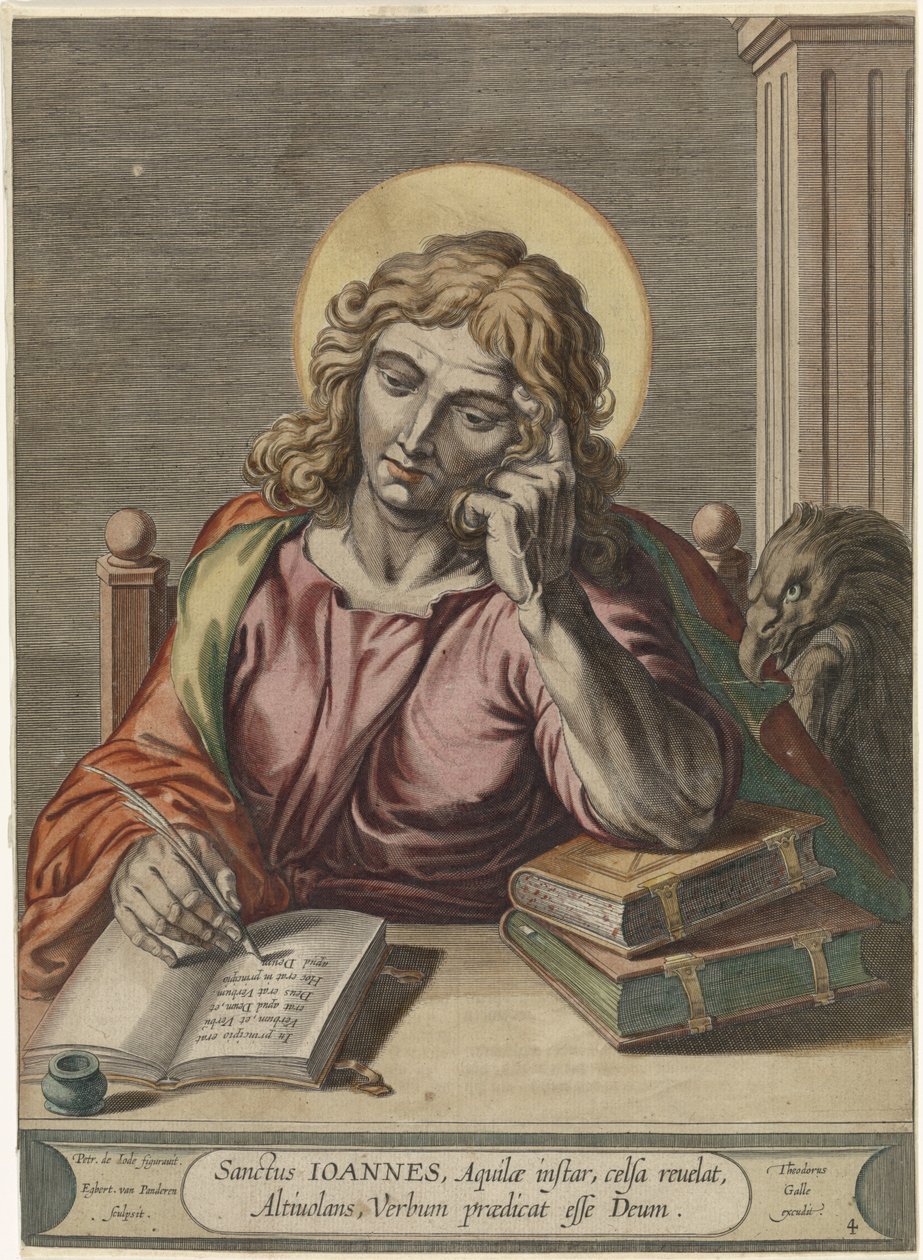 Evangelista Jan Čtyři evangelisté (název série) od Egbert van Panderen