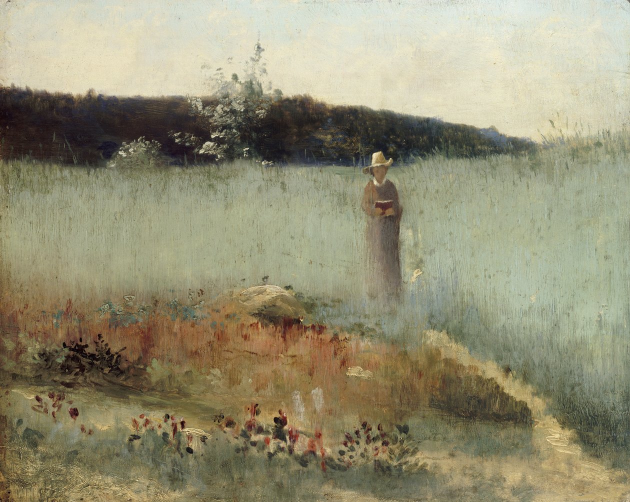 Field of Rye, Barbizon, c. 1884 od Egerton Bush Coghill