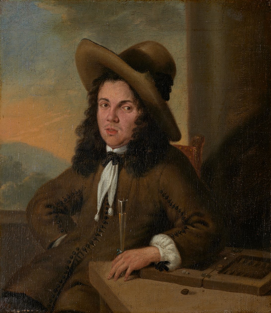 Portrét Aernout van Overbeke, přibližně konec 50. let 17. století – začátek 60. let 17. století (olej na plátně) od Eglon Hendrick van der Neer