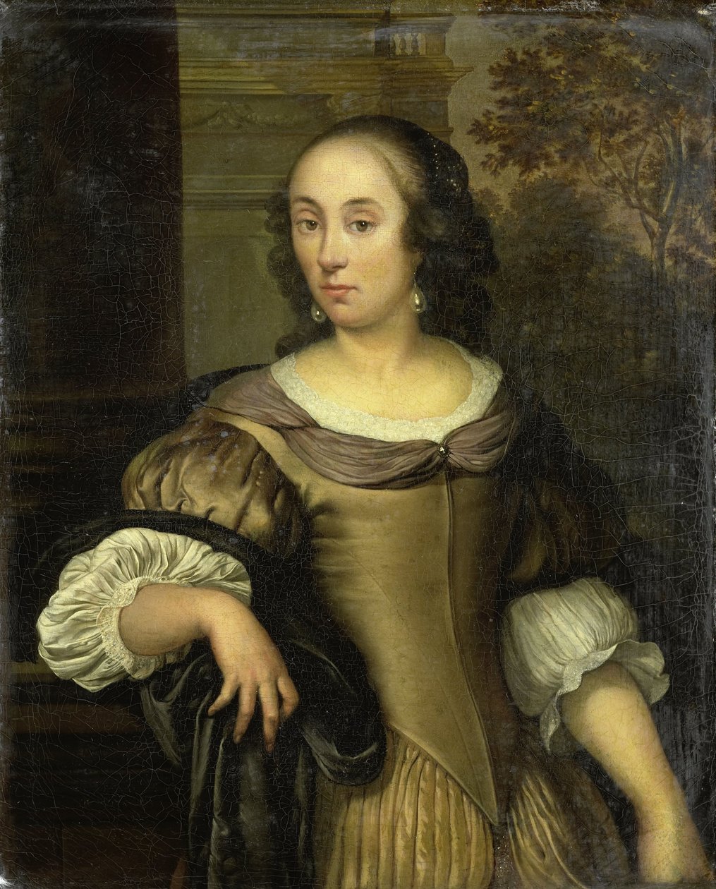 Portrét mladé ženy od Eglon Hendrick van der Neer