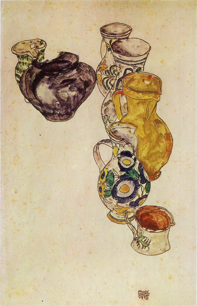 Rolníci Jugsn: nn od Egon Schiele