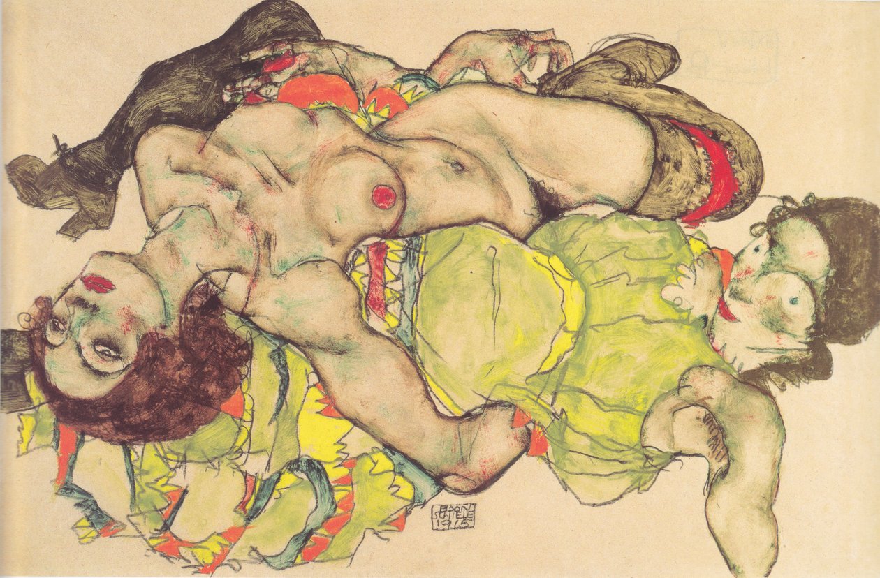 Milenky od Egon Schiele