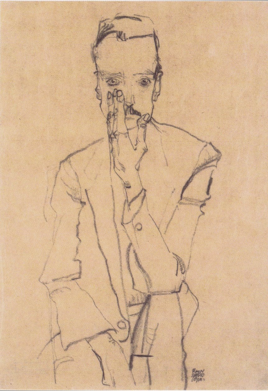 Portrét Eduarda Kosmacka od Egon Schiele