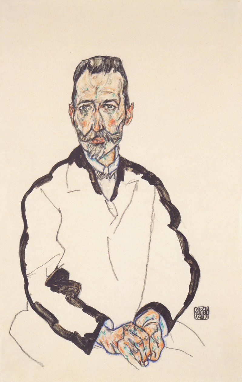 Bildnis Heinrich Benesch od Egon Schiele