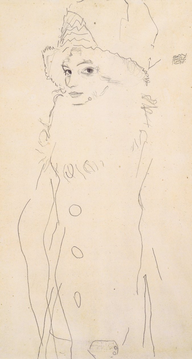Gerti Schiele od Egon Schiele