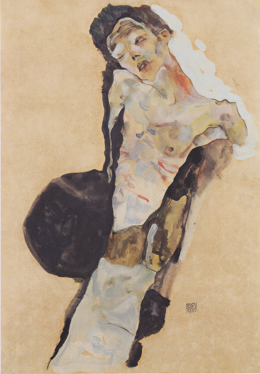 Polonahá (selfie) od Egon Schiele