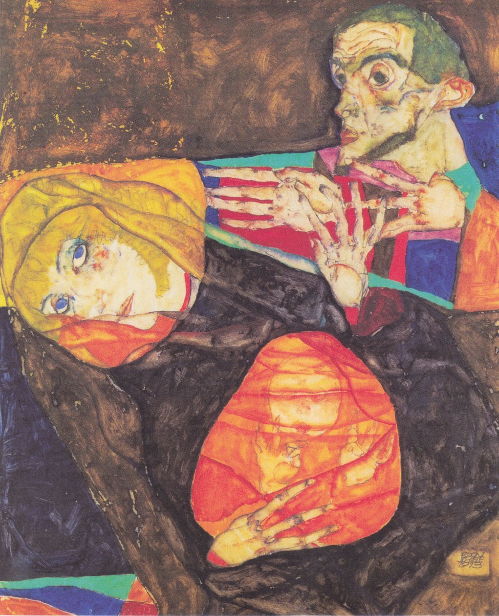 Svatá rodina od Egon Schiele