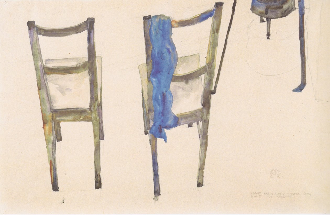 Umění nemůže být moderní, umění je věčné od Egon Schiele
