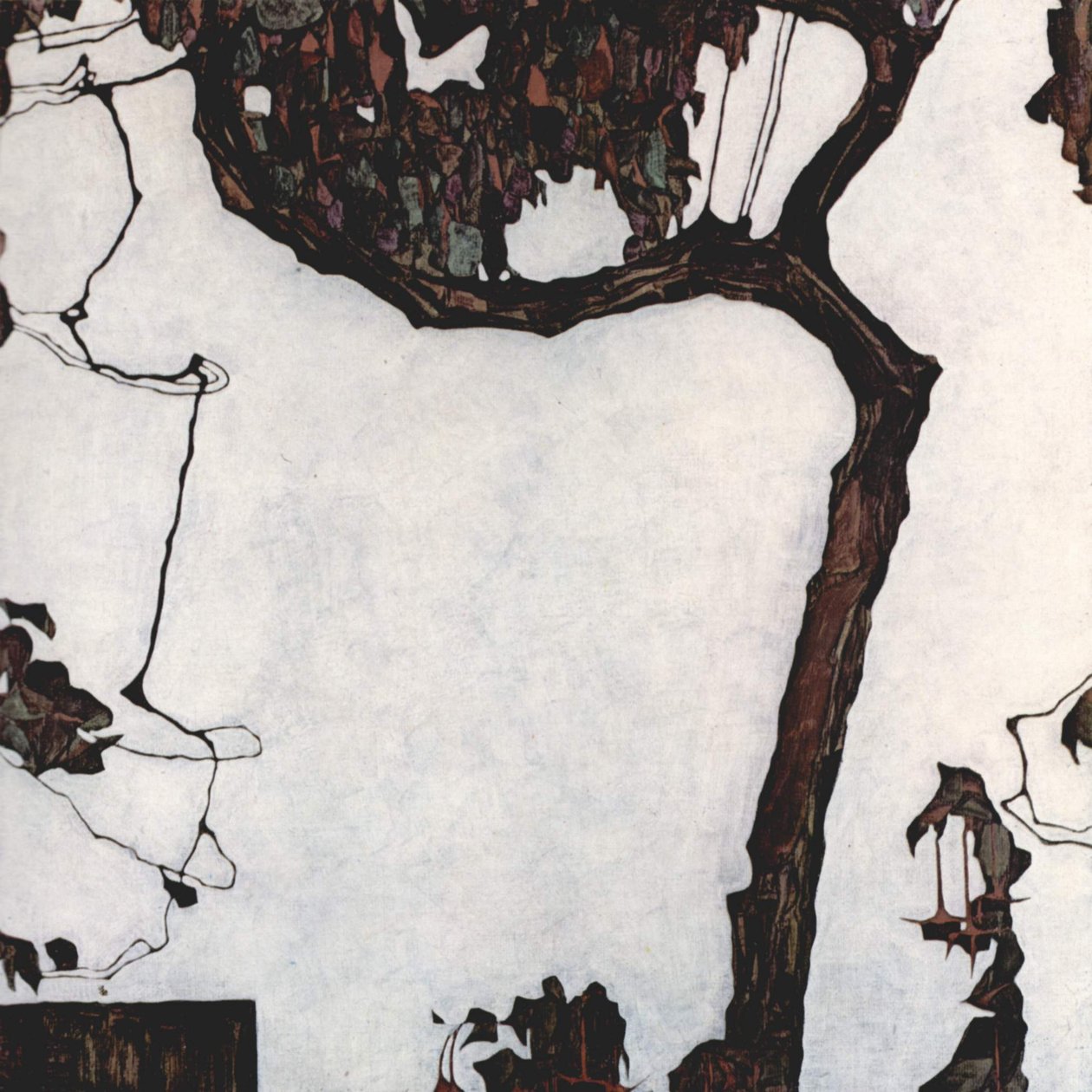 Slivoň od Egon Schiele