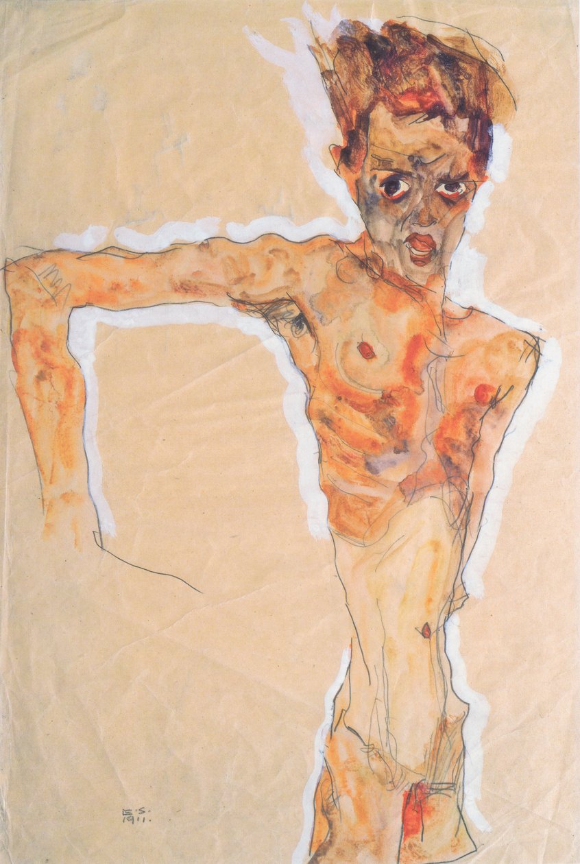 Autoportrét od Egon Schiele