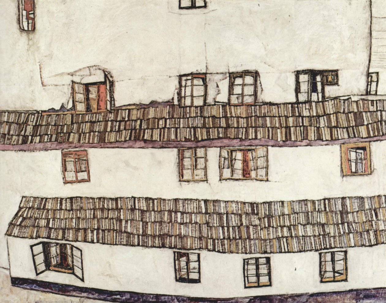 Okna od Egon Schiele