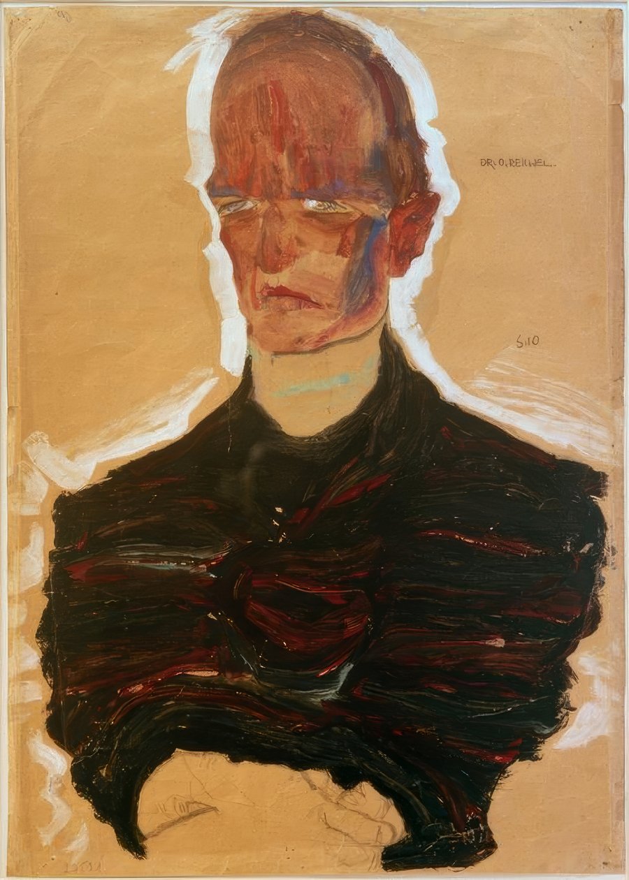 Portrét Dr. Oskar Reichel od Egon Schiele
