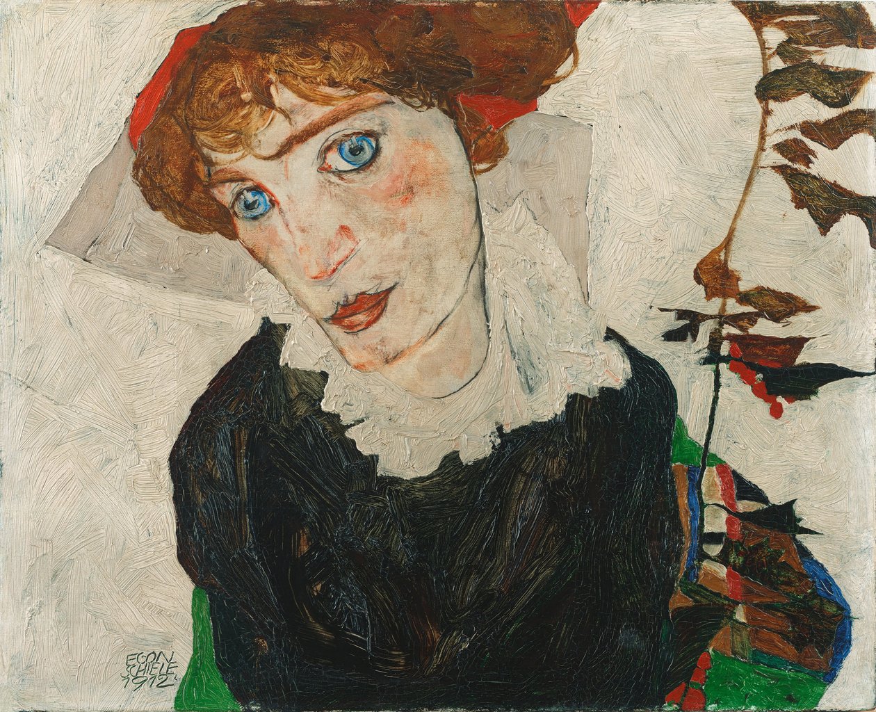 Portrét Wally Neuzilové od Egon Schiele