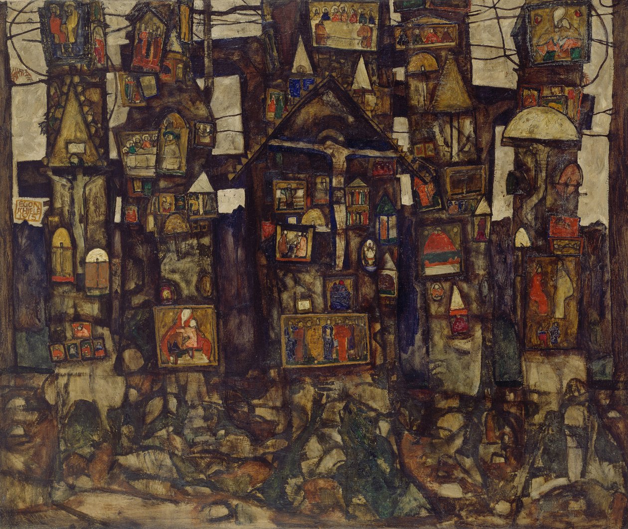 Lesní modlitba, 1915. od Egon Schiele