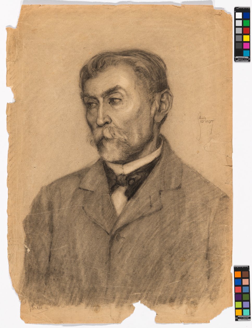 Portrét muže od Egon Schiele