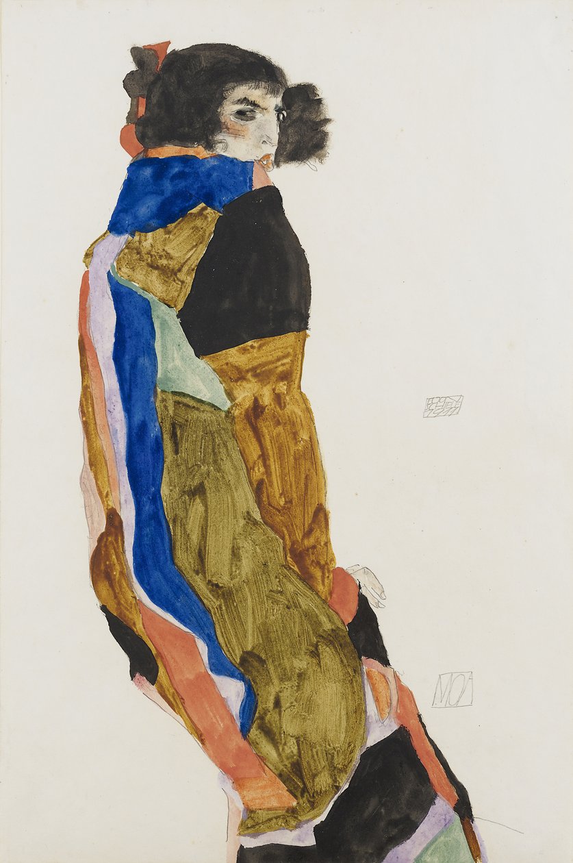 Moa, 1911 od Egon Schiele
