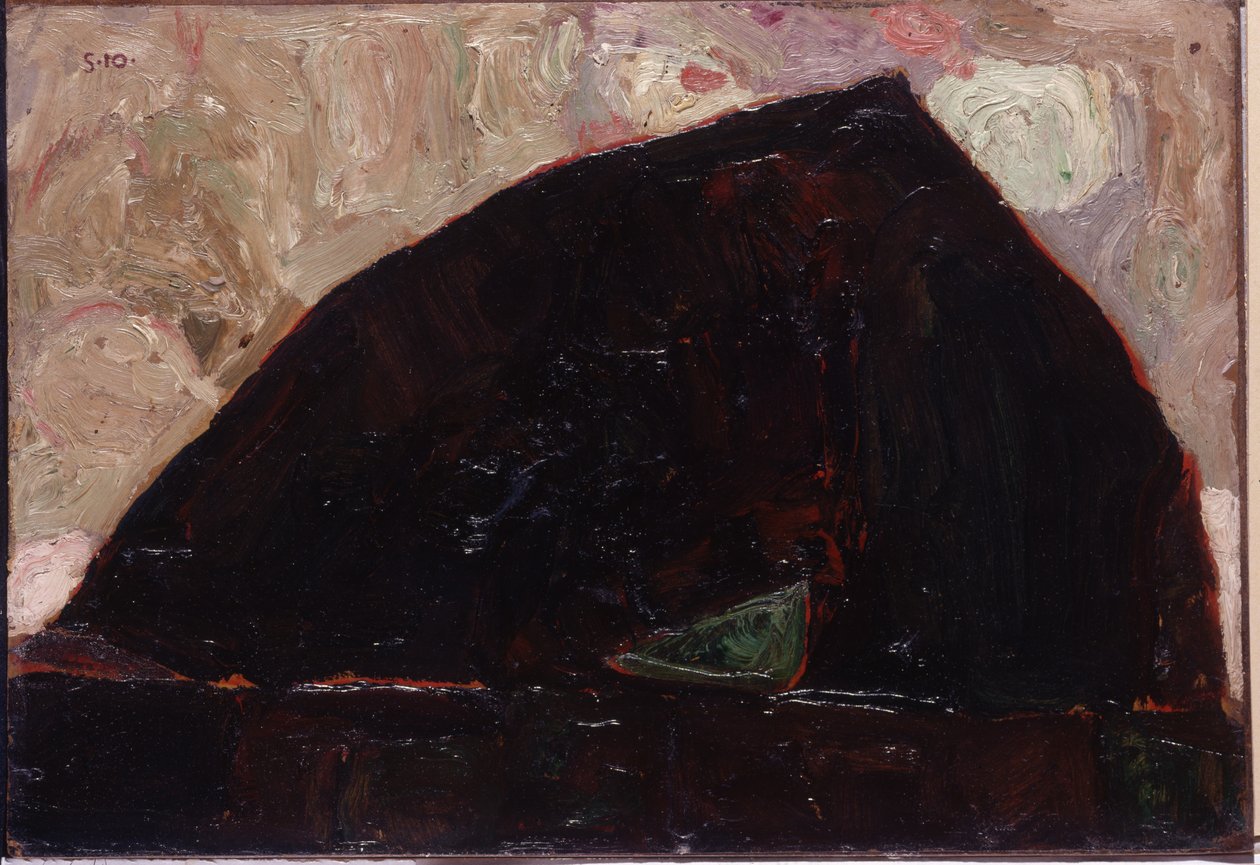 Hora na řece, 1910 od Egon Schiele