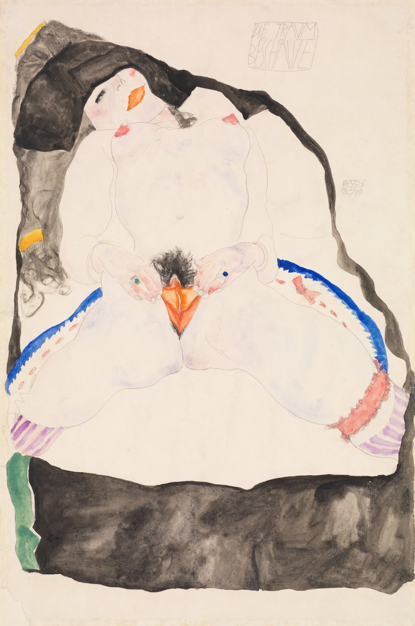 Pozorováno ve snu, 1911. od Egon Schiele