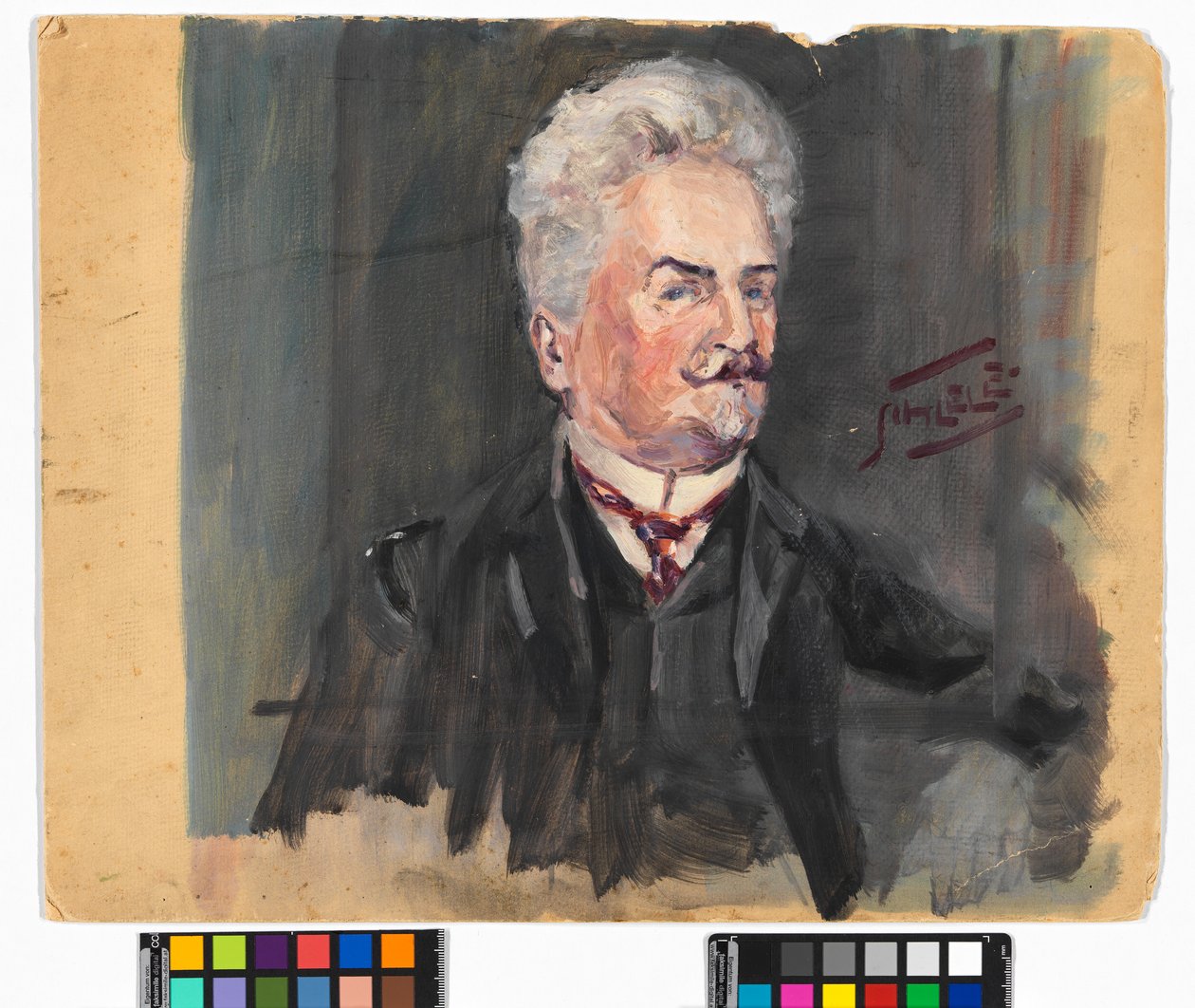 Portrét Leopolda Czihaczka od Egon Schiele