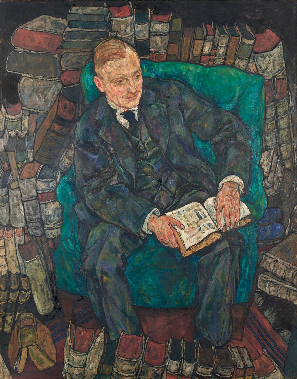 Portrét Dr. Hugo Kollera, 1918. od Egon Schiele