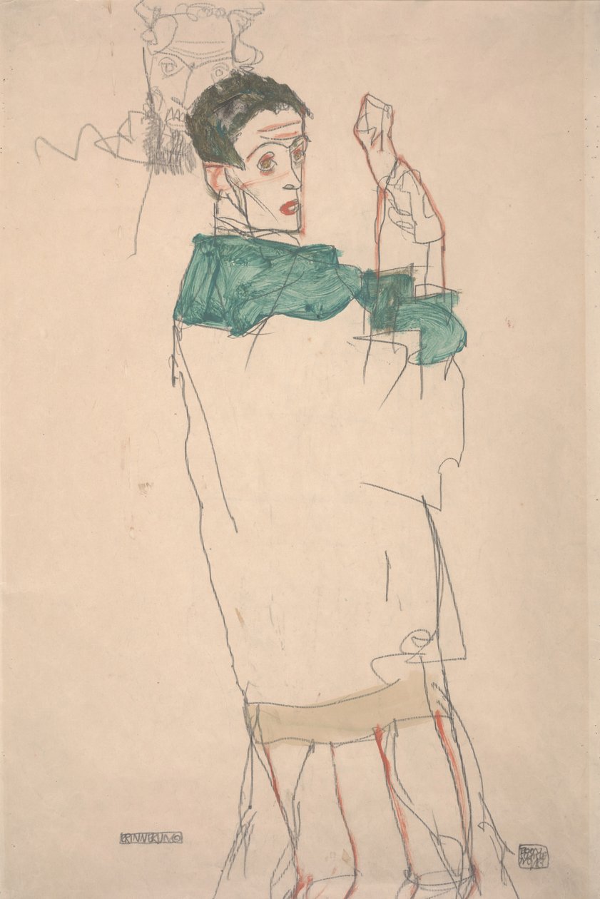 vzpomínka od Egon Schiele
