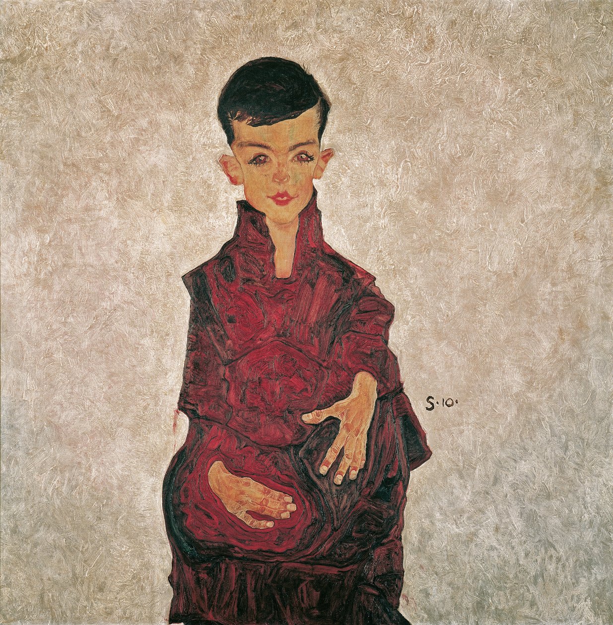 Reiner boy (Portrét Herberta Reinera) od Egon Schiele