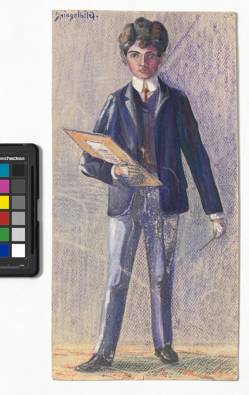 Zrcadlový obraz od Egon Schiele
