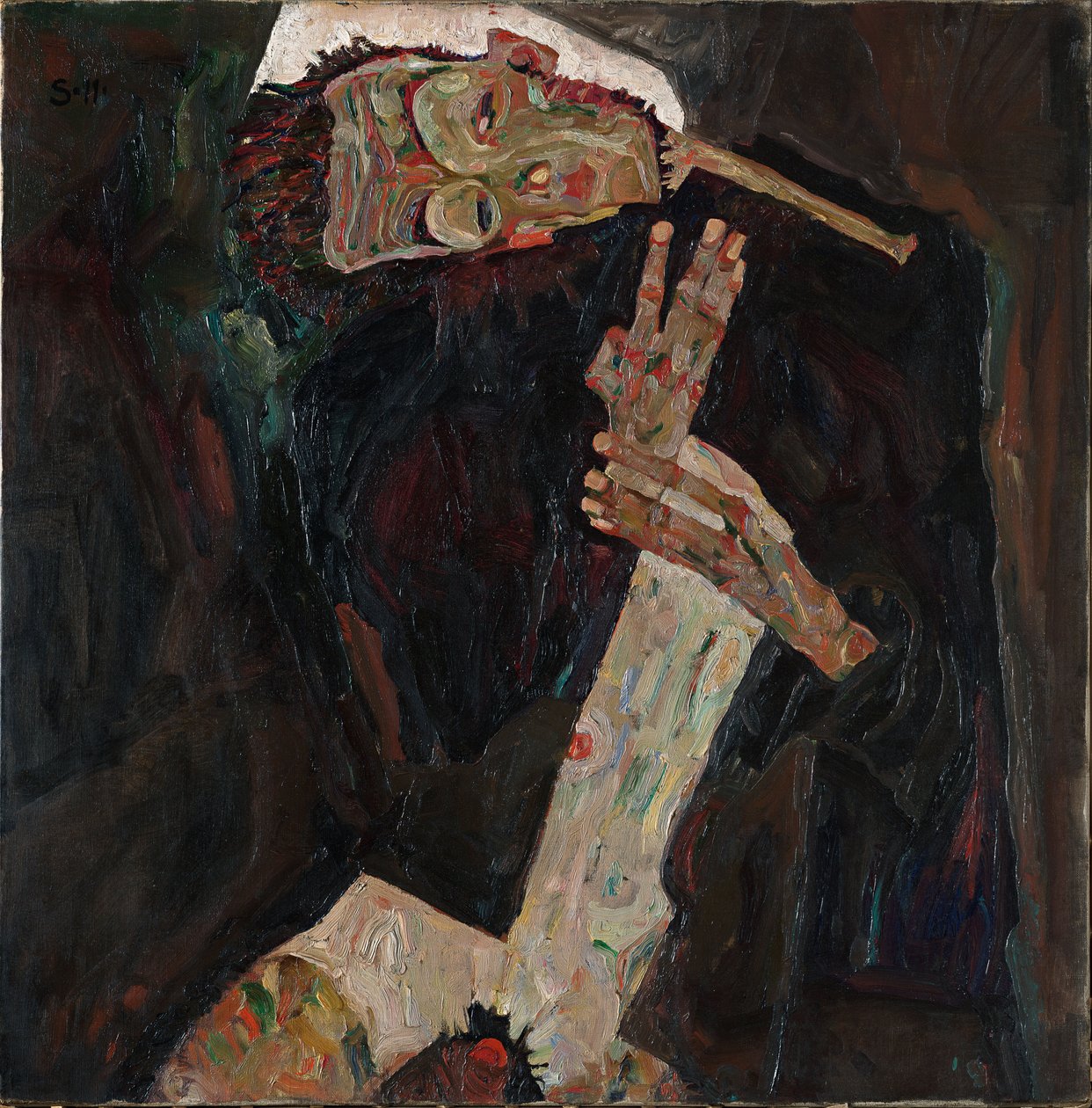 Lyricist, 1911 od Egon Schiele
